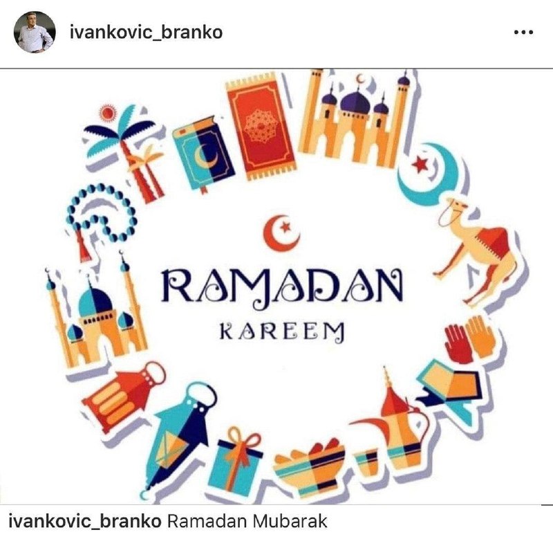 تبریک اینستاگرامی ماه رمضان باشگاه آث میلان به مسلمانان؛ استقبال محمد صلاح از ماه مبارک رمضان