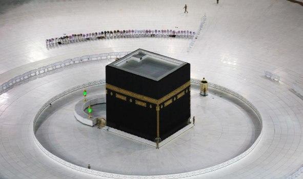 تصاویر هوایی مسجدالحرام در اولین روز از ماه رمضان