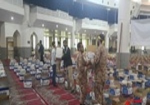 توزیع ۱۰ هزار بسته معیشتی توسط سپاه قم