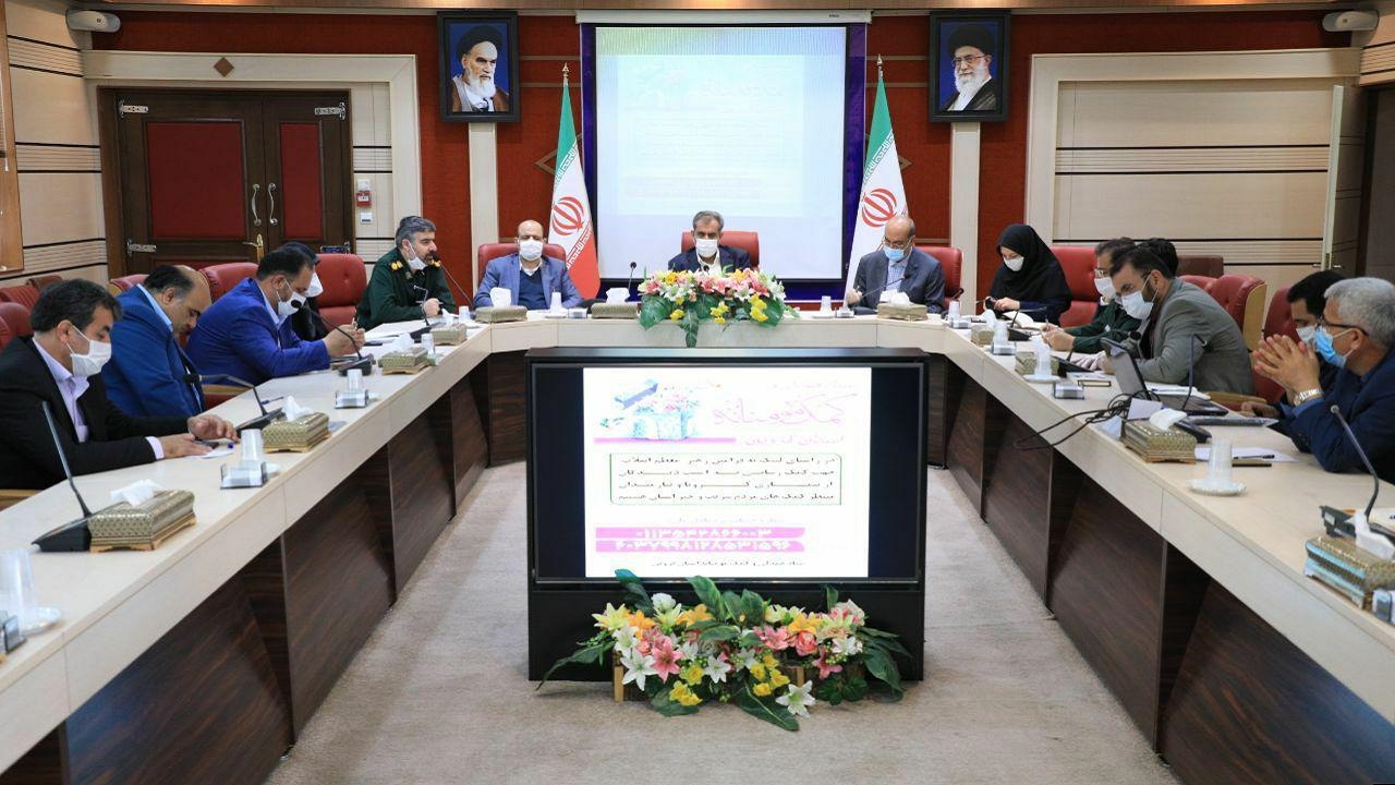 تاکید استاندار قزوین بر حمایت از خیران