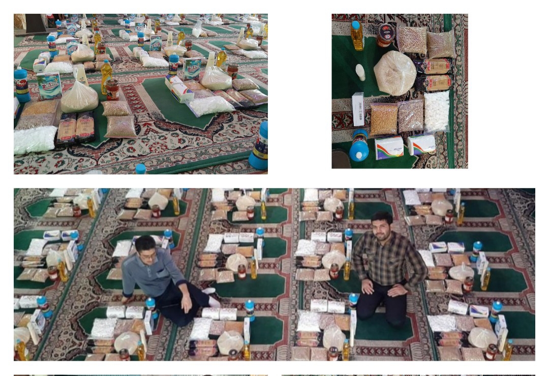 توزیع ۱۰۰ بسته معیشتی با تلاش هیئت اسکواش در کرمان
