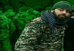 وداع با شکوه با پیکر شهید جواد الله کرم + فیلم