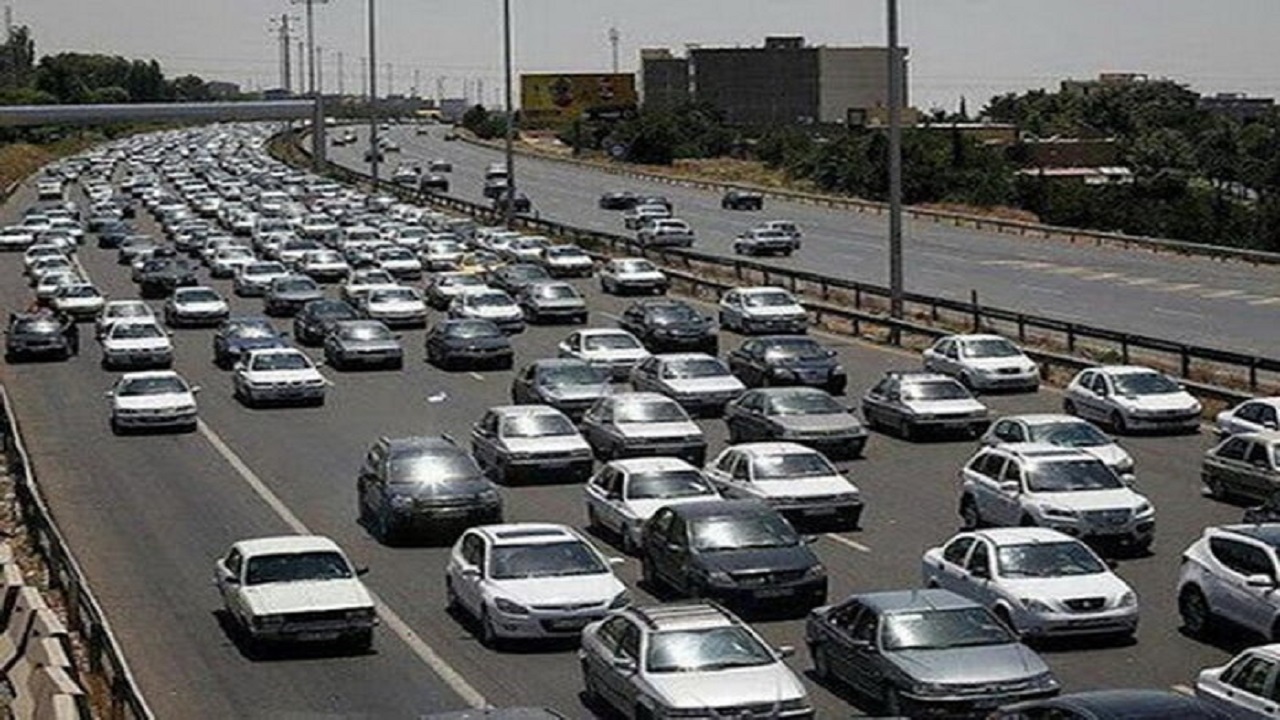 ترافیک پرحجم در ورودی های مشهد