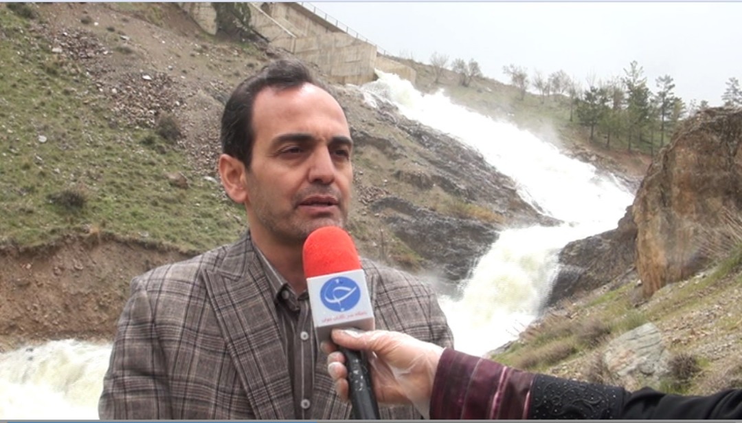 سرریز سومین سد استان همدان