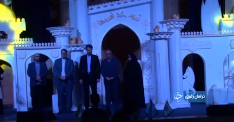 استعداد یک دختر نابینا در قصه گویی