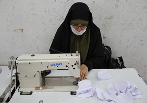 آغاز تولید ماسک بهداشتی در فنی و حرفه‌ای مسجدسلیمان