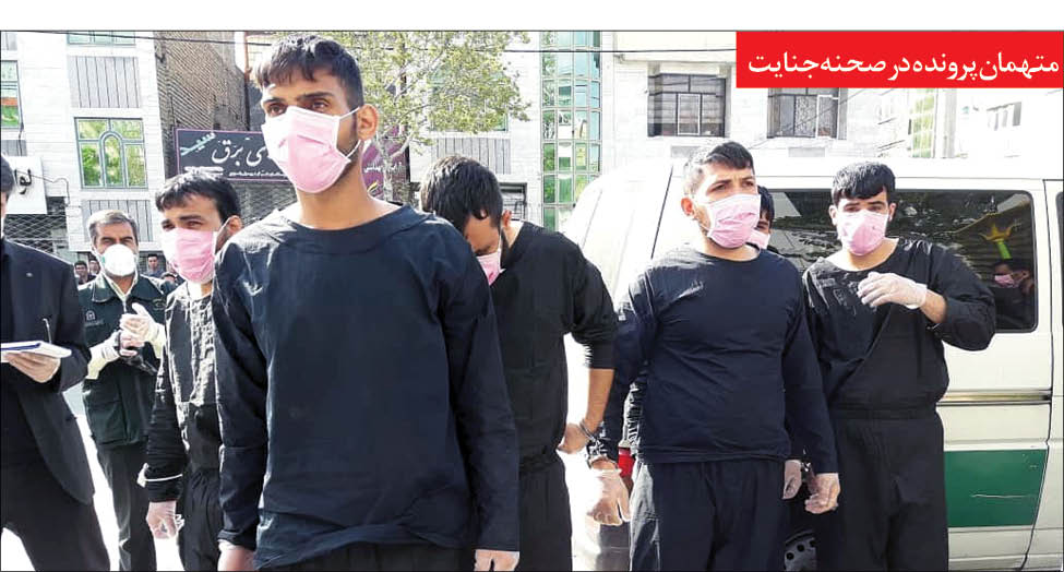 صحنه آدمکشی پژوسواران نقابدار بازسازی شد
