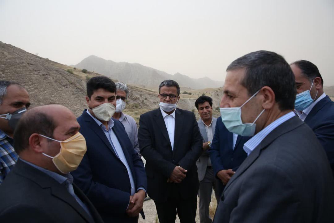 سد ارغون دشتستان ۷۰ درصد پیشرفت دارد