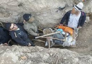 دستگیری پنج حفار غیر مجاز و کشف یک فلزیاب در دهشیر