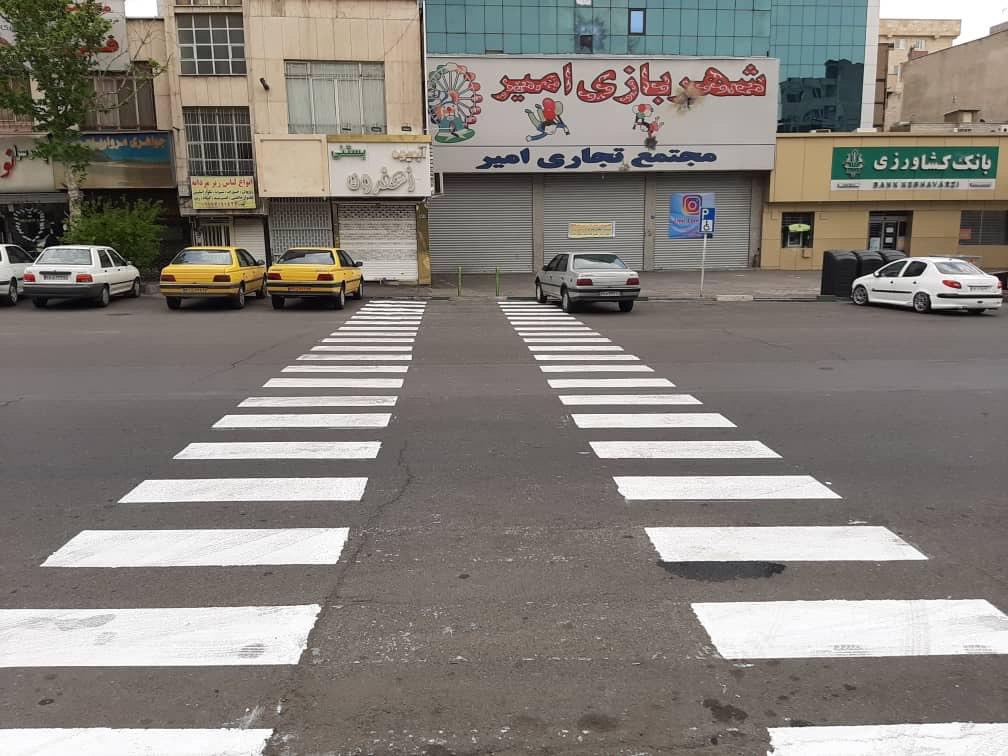 نقاط حادثه خیز منطقه ۸ ایمن سازی شد