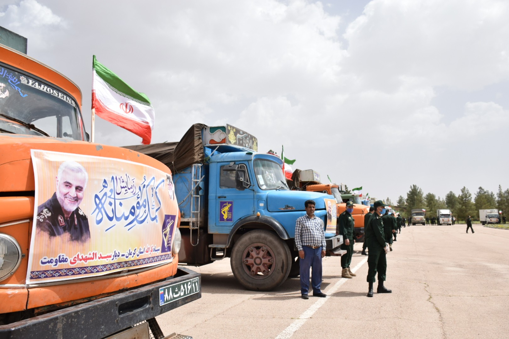 رزمایش مومنانه لشکر ۴۱ثارالله کرمان با کمک ۸ میلیاردتومانی