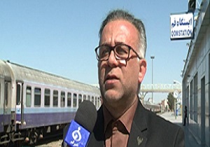 بازسازی خطوط اصلی ایستگاه مرکزی راه آهن قم