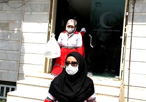توزیع ماسک در بین روستاییان کوهدشت