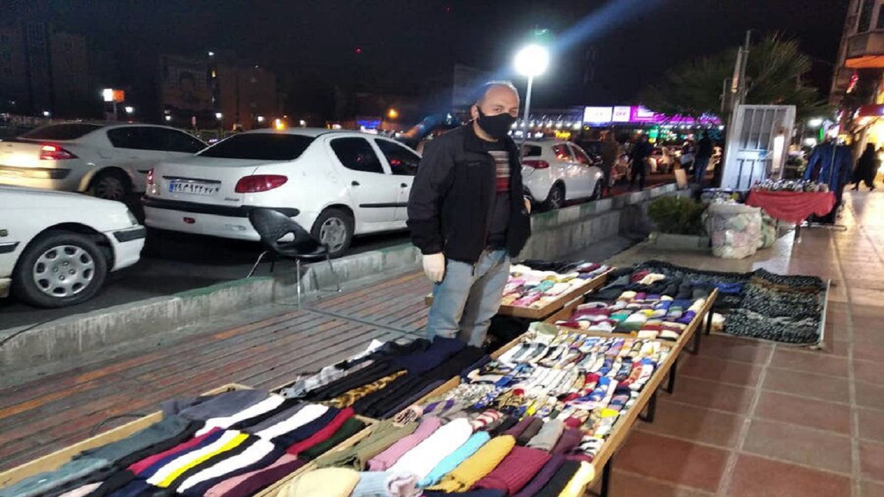 دستفروشان در ایرانشهر جمع‌آوری شدند