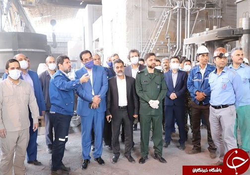 پیشرفت چشمگیر تولید در کارخانجات گروه ملی صنعتی فولاد ایران