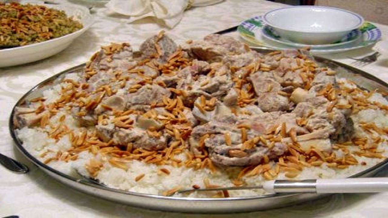 طرز تهیه منسف یک غذای عربی خوشمزه