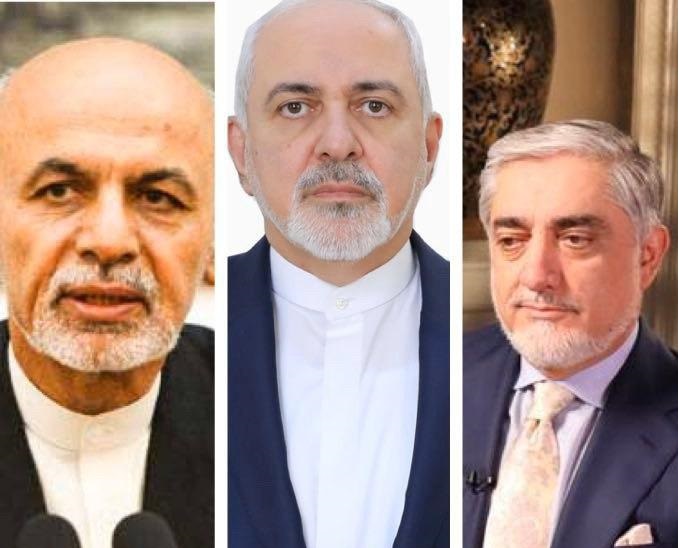گفتگوی تلفنی ظریف با اشرف غنی و عبدالله