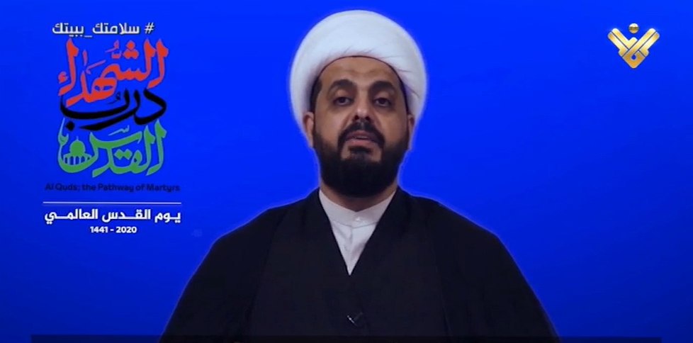 تاکید دبیرکل جنبش عصائب اهل الحق بر خروج نظامیان آمریکایی از عراق