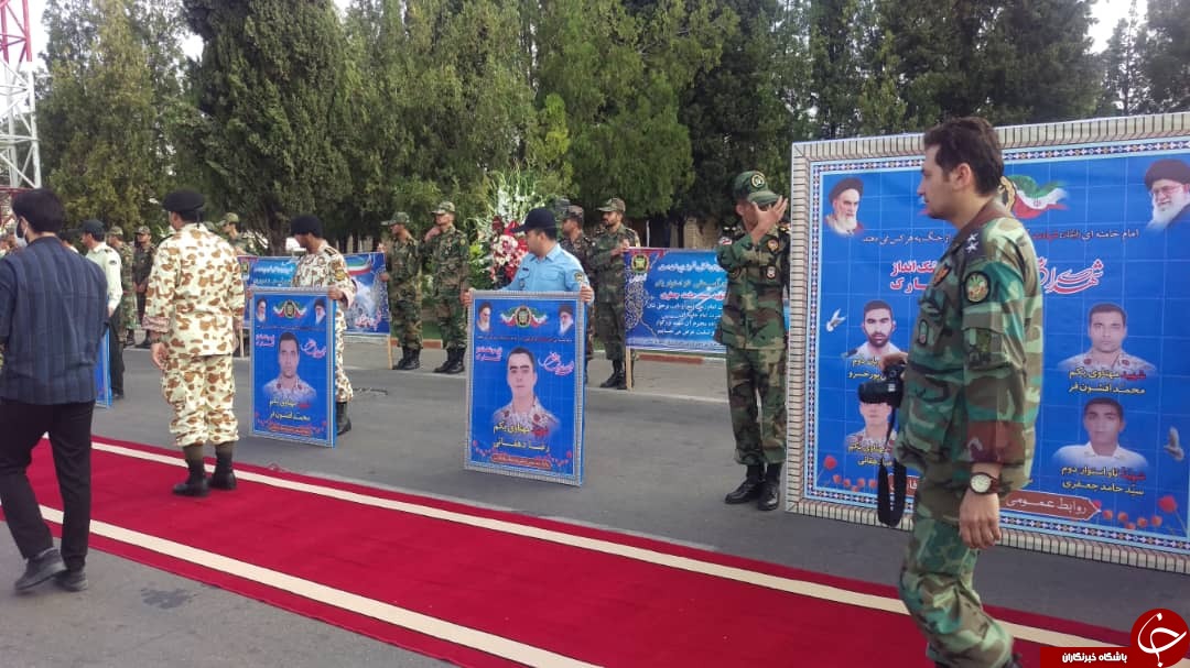 استقبال از پیکر مطهر ۴ شهید در فرودگاه شهید دستغیب شیراز + تصاویر استقبال از پیکر مطهر ۴ شهید در فرودگاه شهید دستغیب شیراز + تصاویر