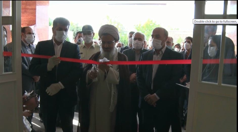افتتاح ساختمان ستاد شبکه بهداشت و درمان شهرستان کلیبر