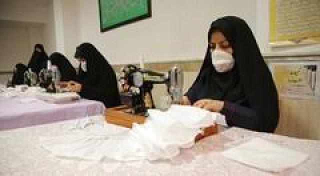 فعالیت های جهادی بانوان مسجدی زنجان برای مقابله با کرونا