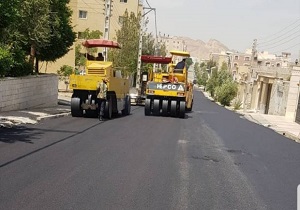 اجرای عملیات روکش آسفالت خیابان صفاشهر قم