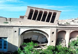 ایجاد شبکه فاضلاب، عامل انحراف بادگیر خانه جلالی ندوشن