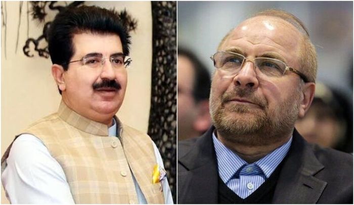 رئیس مجلس سنای پاکستان انتخاب قالیباف را تبریک گفت