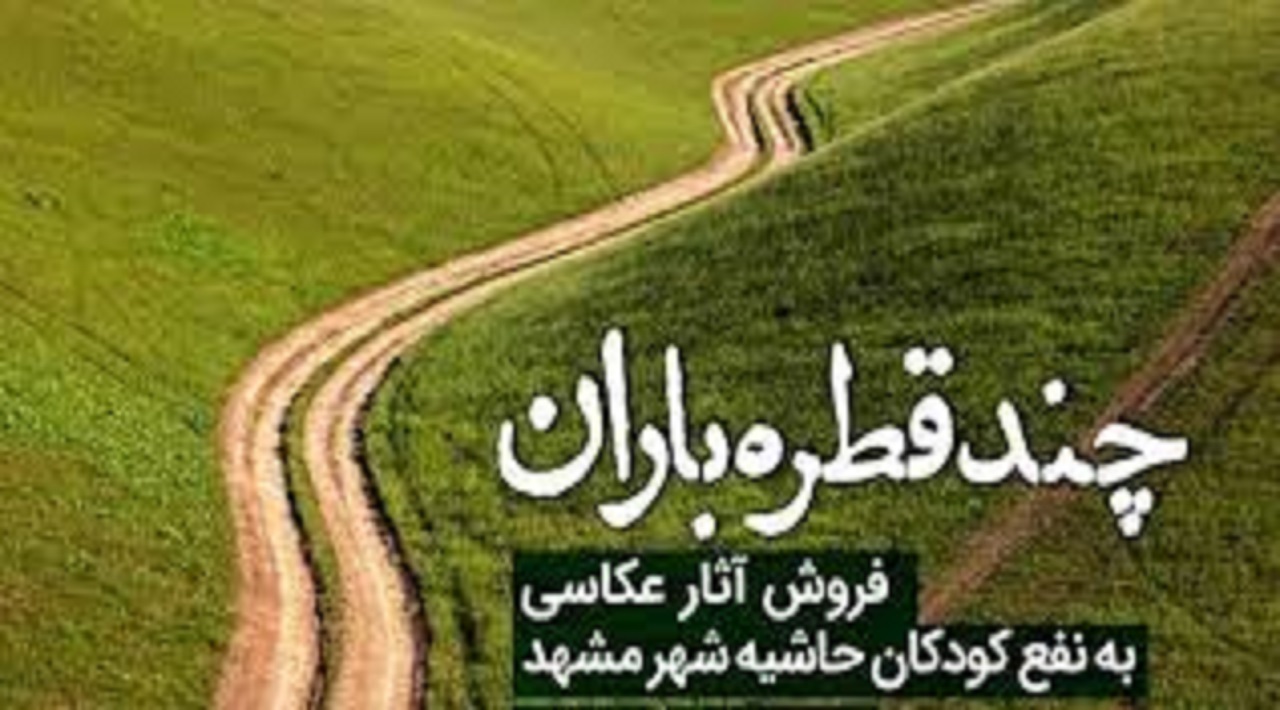 پویش چند قطره باران با همدلی عکاسان مشهدی