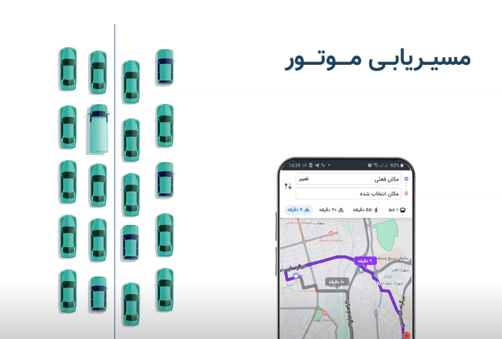 حدود ۳۶ درصد کل تاکسی&zwnj;های اینترنتی از مسیریاب نشان استفاده می&zwnj;کنند ؛ نسخه رایگان سیستم عامل iOS مسیریاب نشان به زودی عرضه می&zwnj;شود