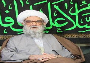 پیکر آیت الله زاهدی در گلزار شیخان قم خاکسپاری شد