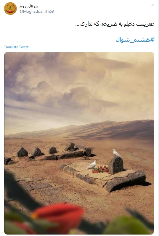 شیعِه می&zwnj;سازد حرم روزی برایت یا حسن؛ بعد از آن چشم ملائک سوی باب القاسِم است