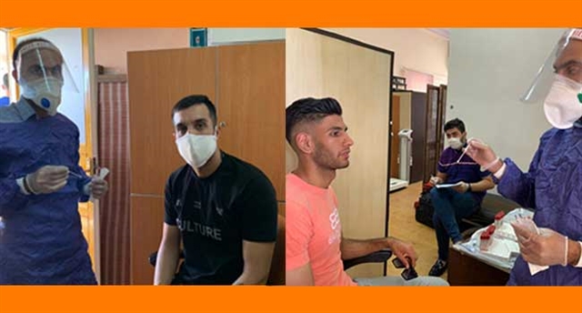 بازیکنان سایپا برای دومین بار تست کرونا دادند