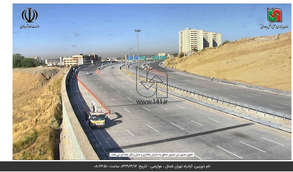 وضعیت محور&zwnj;های مواصلاتی در ۱۲ خرداد؛ کاهش ۱.۲ درصدی تردد در جاده&zwnj;ها