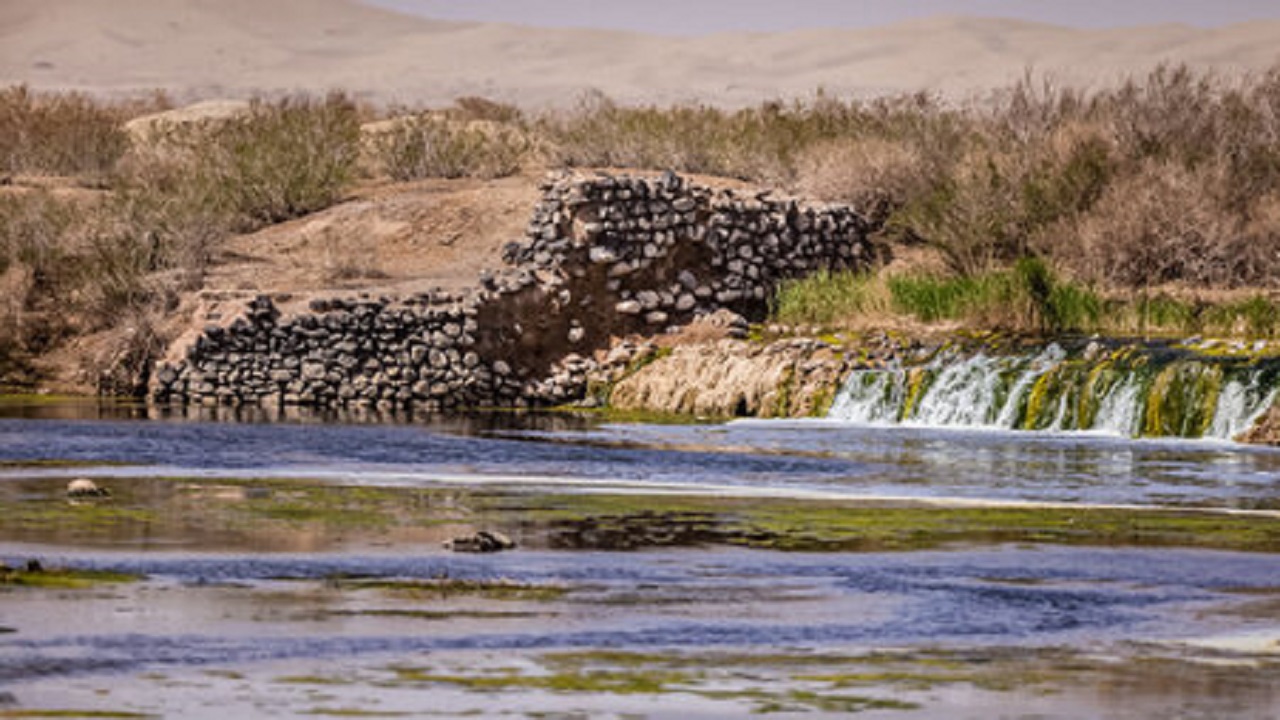 رهاسازی آب به سمت گاوخونی از ۱۵ خرداد