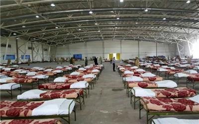 نقاهتگاه نمایشگاه بین المللی بدون حضور بیمار تخلیه شد