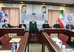تکریم و مفارفه مسئول سازمان بسیج مهندسین صنعتی خوزستان
