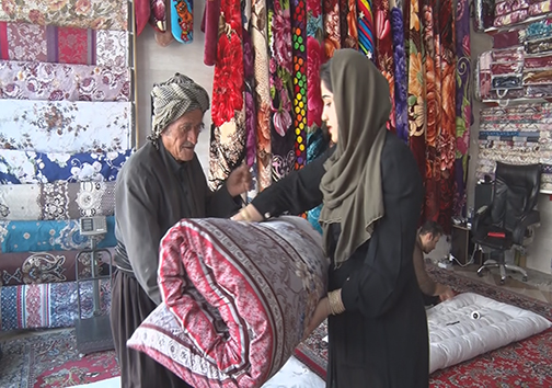 پیشه لحاف دوزی آوازه کسب و کار کوچه پس کوچه&zwnj;های قدیمی شهر