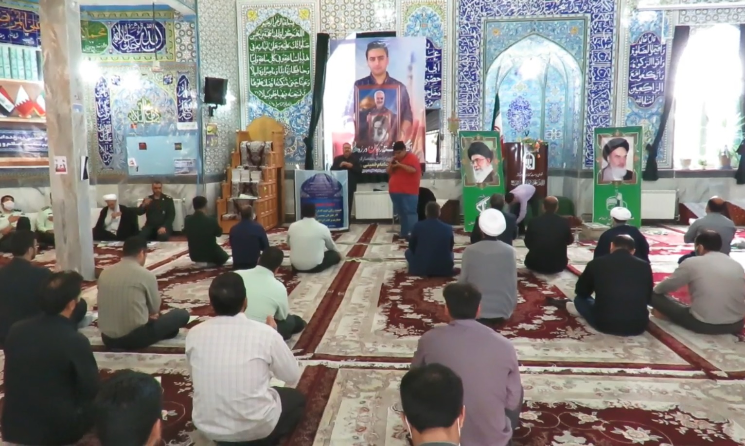 سوگواری مردم فراهان و زرندیه برای امام روح الله