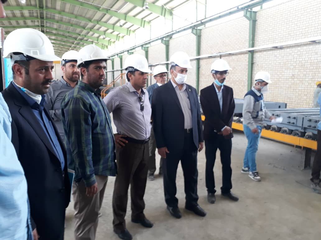 بازدید معاون فنی راه آهن کشور از پروژه ریلی محور زاهدان-خاش