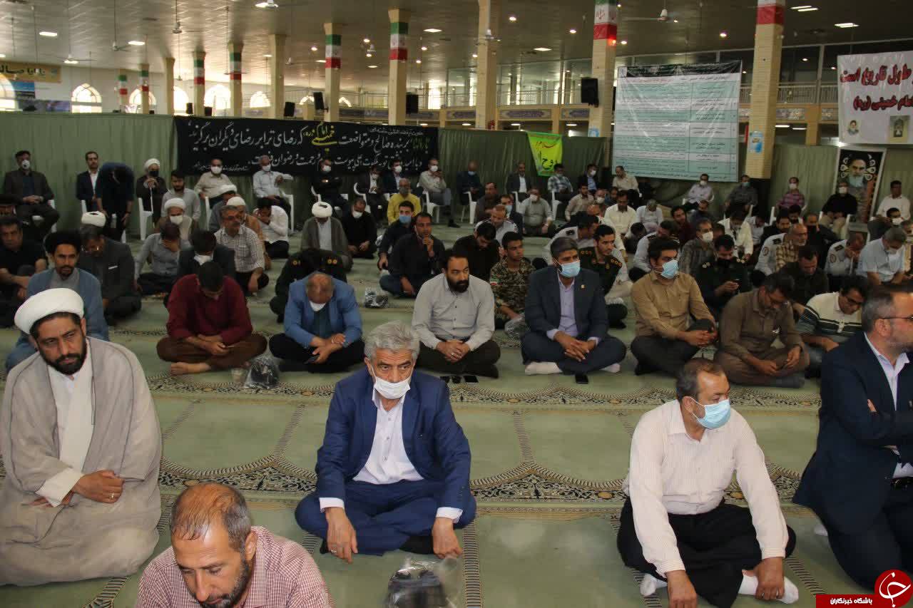 برگزاری مراسم ارتحال امام خمینی (ره) در مصلی نماز جمعه شاهین شهر