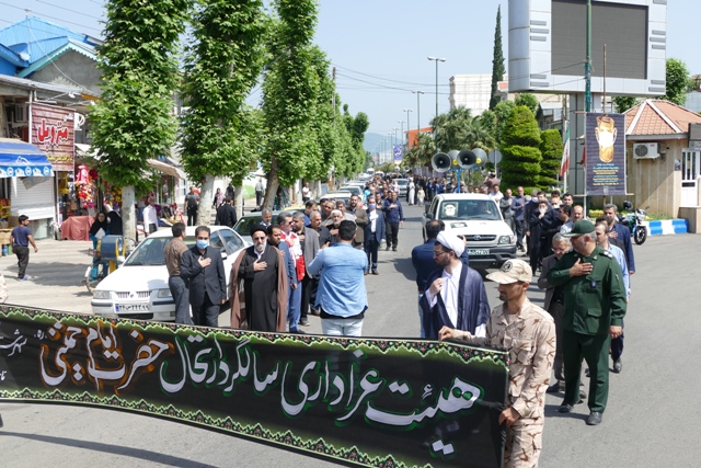عزاداری گیلانی&zwnj;ها در سالگرد رحلت امام دل&zwnj;ها + تصاویر
