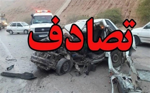 جان باختن ۲ نفر در محور همدان _قزوین بر اثر حادثه رانندگی
