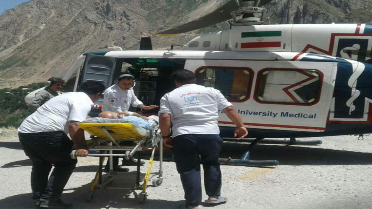 دو پرواز جداگانه برای بالگرد اورژانس مازندران