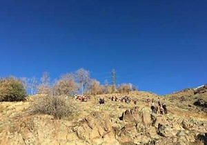 نجات کوهنورد بروجردی در شامکان الیگودرز