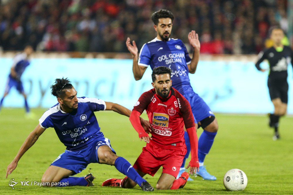 دیدار تدارکاتی پرسپولیس با گل گهر سیرجان