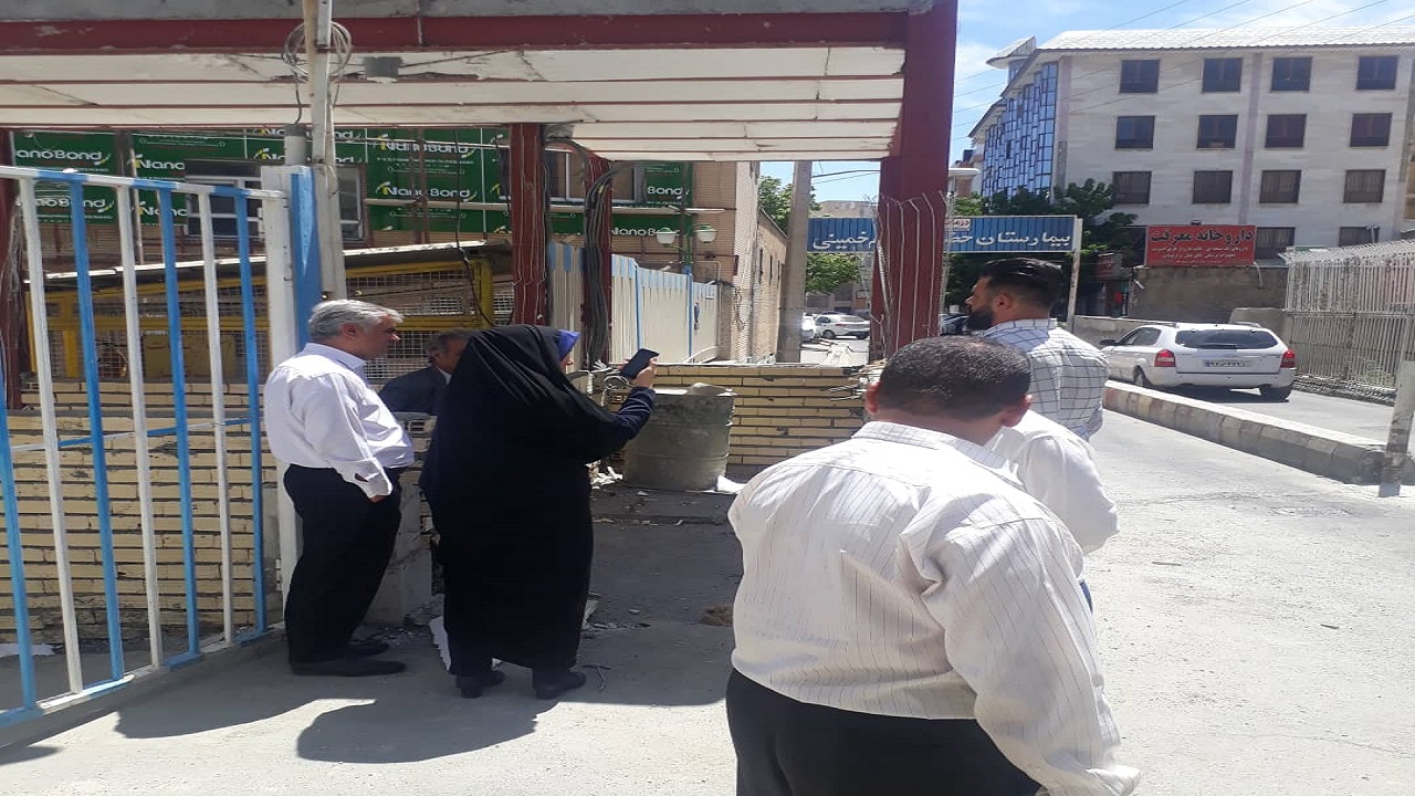 تخلف ساخت‌وساز در بیمارستان امام خمینی کرج