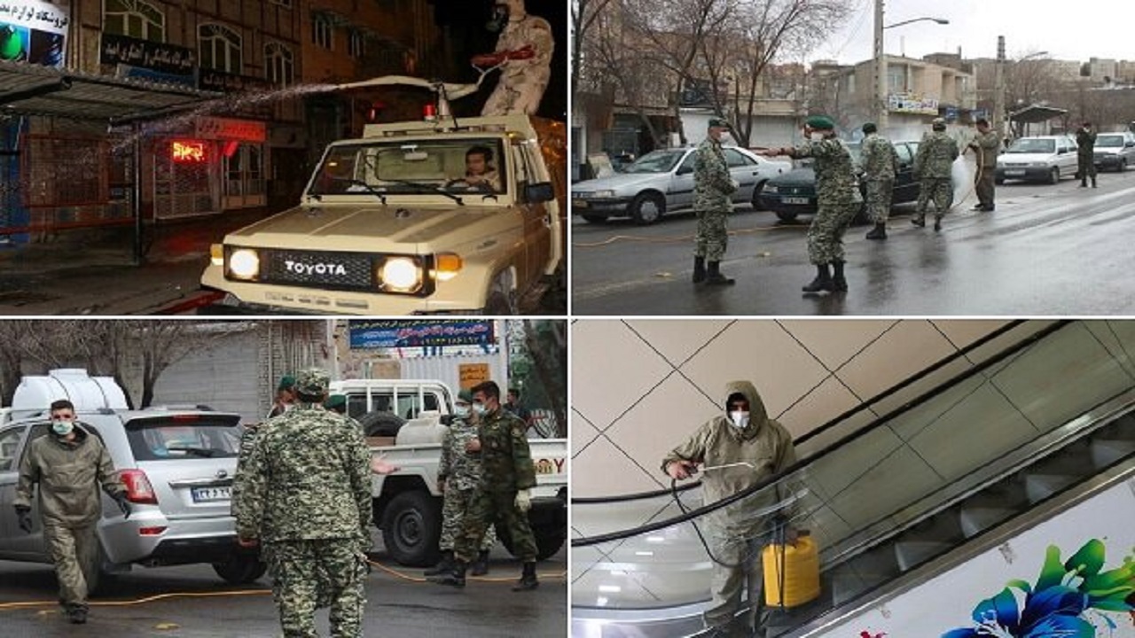 جهادگران بسیج سازندگی در خط مقدم مبارزه با کرونا