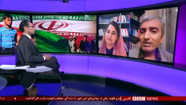 مجری بی بی سی فارسی