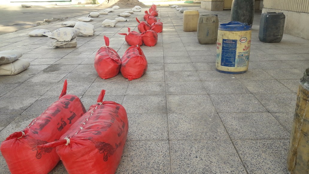 کشف یک تن مواد مخدر در بم